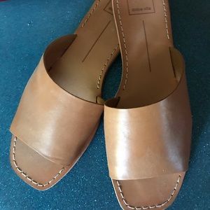 Dolce Vita Leather Slides 9.5 NWOT